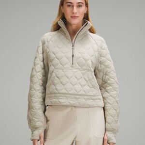 Lululemon Scuba Oversized Quilted Half Zip